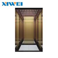 XIWEI 4 to 8 Persons Gearless Machine Roomless Residential Elevator