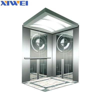 Luxury Noble Wood Quality Small Passenger Elevator With CE Certificate