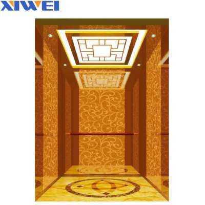 XIWEI 6 to 21 Persons Gearless Machine Roomless Passenger Elevator